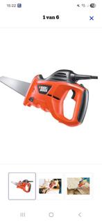 Black en decker handzaag, Doe-het-zelf en Verbouw, Gereedschap | Zaagmachines, Ophalen, Minder dan 600 watt, Cirkelzaag, 30 tot 70 mm