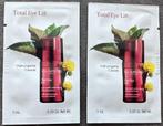 Clarins Total Eye Lift Oogcrème 2x tester proefje sample, Ophalen of Verzenden, Nieuw, Ogen, Verzorging