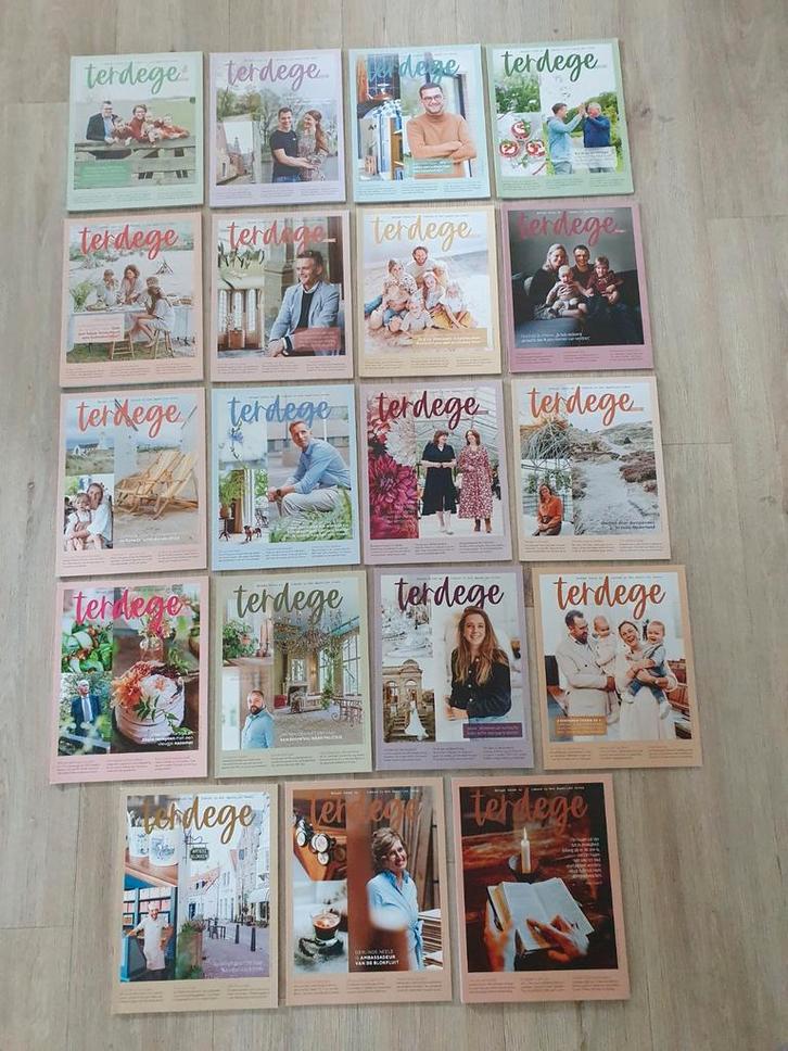 Terdege stapel van 19 stuks uit 2024, Boeken, Tijdschriften en Kranten, Zo goed als nieuw, Damesbladen, Ophalen of Verzenden
