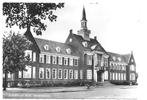 AK Alphen aan den Rijn - Gemeentehuis, Zuid-Holland, 1960 tot 1980, Ongelopen, Verzenden