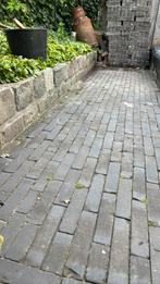 650 stuks hard gebakken waaltjes 20x5x65 antraciet, Tuin en Terras, Tegels en Klinkers, Ophalen, Zo goed als nieuw, 10 m² of meer