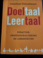 Doeltaal Leertaal Sebastiaan Dönszelmann, Ophalen of Verzenden, Gelezen, Overige wetenschappen