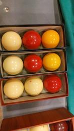 Meerdere sets biljard ballen biljart, Sport en Fitness, Biljarten en Poolen, Ophalen of Verzenden, Zo goed als nieuw, Keu of Ballen