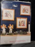 PERMIN OF COPENHAGEN Borduursetje, Ophalen of Verzenden, Zo goed als nieuw, Handborduren, Borduurpakket