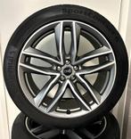 ZGAN! | Audi Q7 / SQ7 21 Inch Audi Sport Velgen + Banden, Gebruikt, 285 mm, Banden en Velgen, Personenwagen