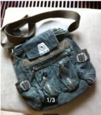 Dames rugzak Denim groen Br 30 cm H 30 cm., Overige merken, 25 tot 40 cm, Ophalen of Verzenden, Zo goed als nieuw