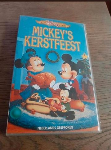 Mini Disney Classics Mickey's Kerstfeest videoband.  beschikbaar voor biedingen