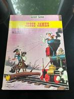 Lucky Luke "Jesse James" Morris uit 1971 1e druk IZGST, Eén stripboek, Ophalen of Verzenden, Zo goed als nieuw, Morris