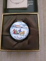 Kerst:  PILLENDOOSJE "Christmas 1980" Crummles Enamels, Ophalen of Verzenden, Zo goed als nieuw