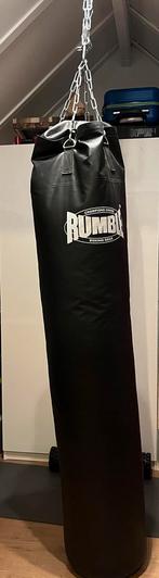 Rumble boksbal, 180cm, zware zak ook voor trappen., Sport en Fitness, Vechtsporten en Zelfverdediging, Ophalen of Verzenden, Zo goed als nieuw