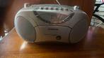 Hitachi radio/ cd speler met cassette, Audio, Tv en Foto, Radio's, Ophalen of Verzenden, Zo goed als nieuw, Radio