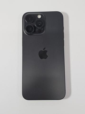 Apple iPhone 15 Pro Max - 512GB - Titanium Zwart - 89% Accu beschikbaar voor biedingen