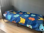 Bed 90X200, Ophalen, 85 tot 100 cm, Zo goed als nieuw, Lattenbodem