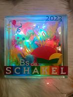 Carnavals glasblokken carnaval prinsen prinses Adjudant, Ophalen of Verzenden