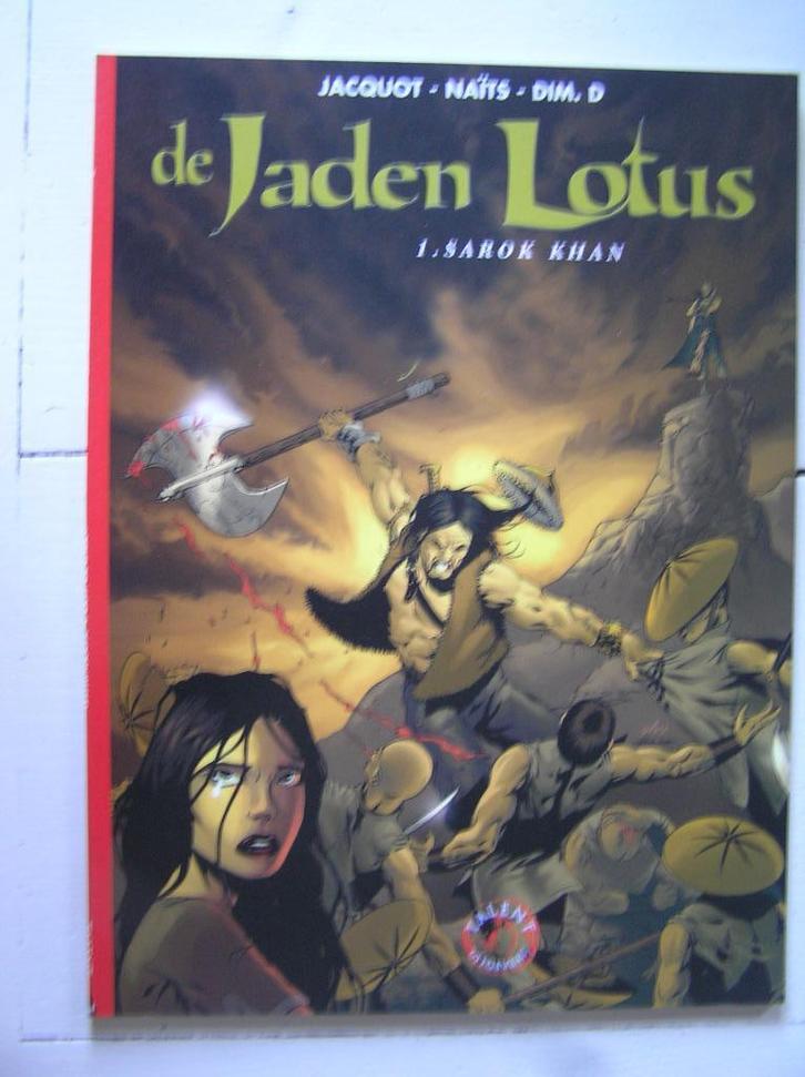 De Jaden Lotus. 1. Sarok Khan., Boeken, Stripboeken, Zo goed als nieuw, Eén stripboek, Ophalen of Verzenden