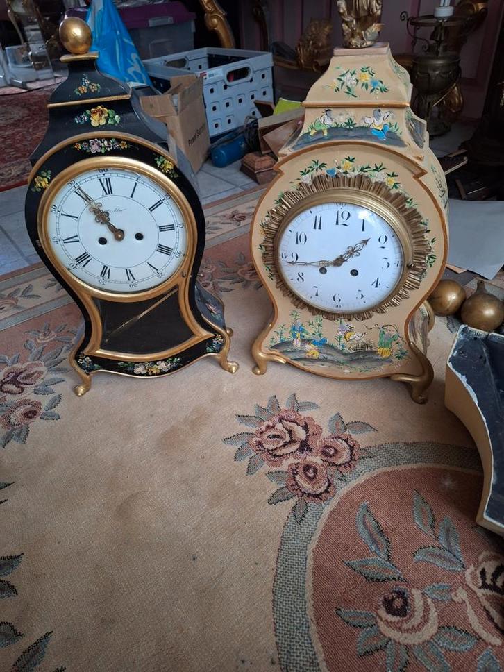 2 pendule klokken, Antiek en Kunst, Antiek | Klokken, Ophalen of Verzenden