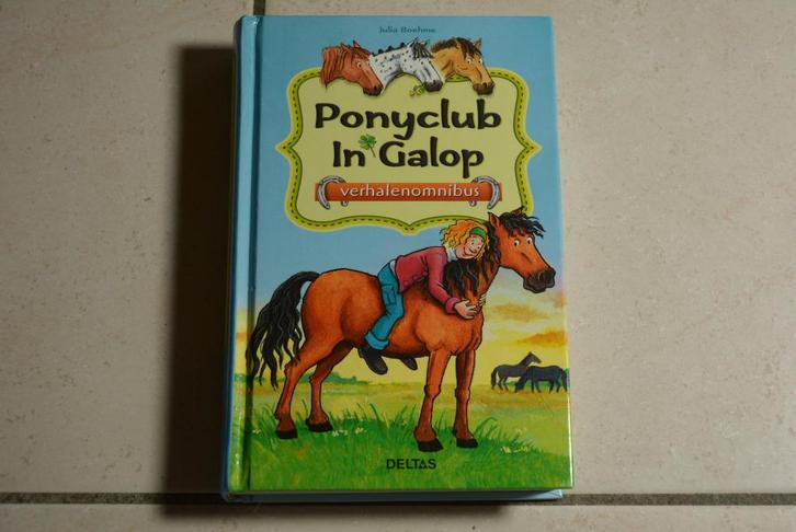Omnibus Ponyclub in galop / Julia Boehme 8+, Boeken, Kinderboeken | Jeugd | onder 10 jaar, Gelezen, Fictie algemeen, Ophalen of Verzenden