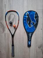 SLAZENGER SUPERCAT squash racket, Ophalen of Verzenden, Gebruikt, Racket, Met hoes