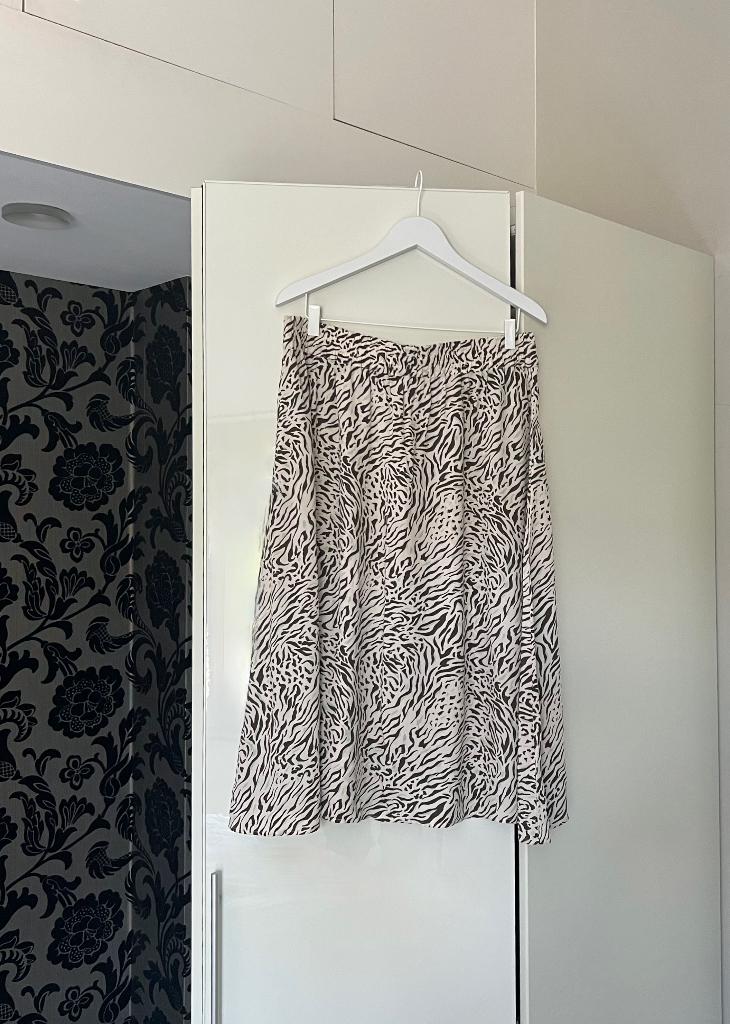 Nieuw: lange rok, klein patroon elastische tailleband large, Overige kleuren, Soyaconcept, Maat 42/44 (L), Nieuw