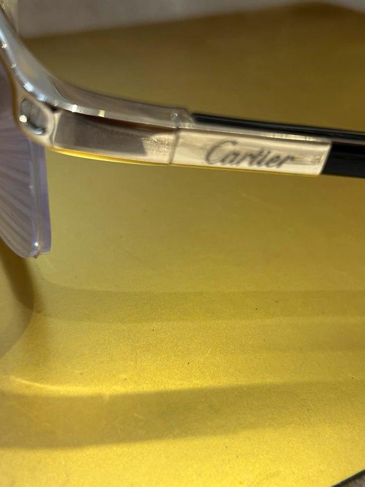 Echte Cartier bril op sterkte, Sieraden, Tassen en Uiterlijk, Zonnebrillen en Brillen | Heren, Zo goed als nieuw, Bril, Overige merken