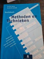 Methoden en Technieken - Basisboek, Ophalen of Verzenden, Gelezen, HBO, Dr. D.B. Baarda, Dr. M.P.M. de Goede