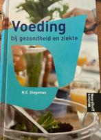 N.E. Stegeman - Voeding bij gezondheid en ziekte, Ophalen of Verzenden, Zo goed als nieuw, N.E. Stegeman