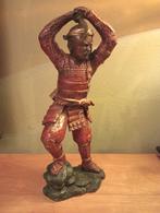 Bronzen Samoerai Prachtig gedetailleerd 45 cm, Antiek en Kunst, Ophalen, Brons