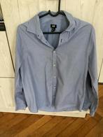 Mooi overhemd, Blauw, Zo goed als nieuw, H&M, Halswijdte 39/40 (M)