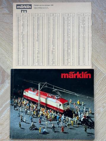 Märklin catalogus 1980 met prijslijst beschikbaar voor biedingen