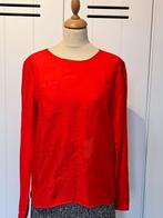 mooi! HUMANOID oranje rode blouse mt S, Humanoid, Oranje, Ophalen of Verzenden, Maat 36 (S)