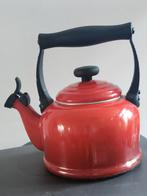 Le Creuset Waterketel – Helder Rood, Design!, Ophalen, Gebruikt, Overige materialen, Overige typen