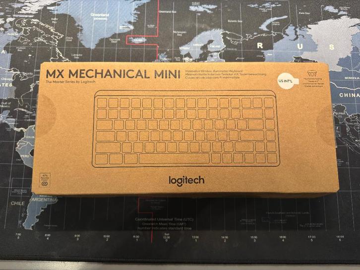 MX Mechanical Mini - Nieuw - Clicky (Blue) Switches, Computers en Software, Toetsenborden, Nieuw, Qwerty, Draadloos, Gaming toetsenbord