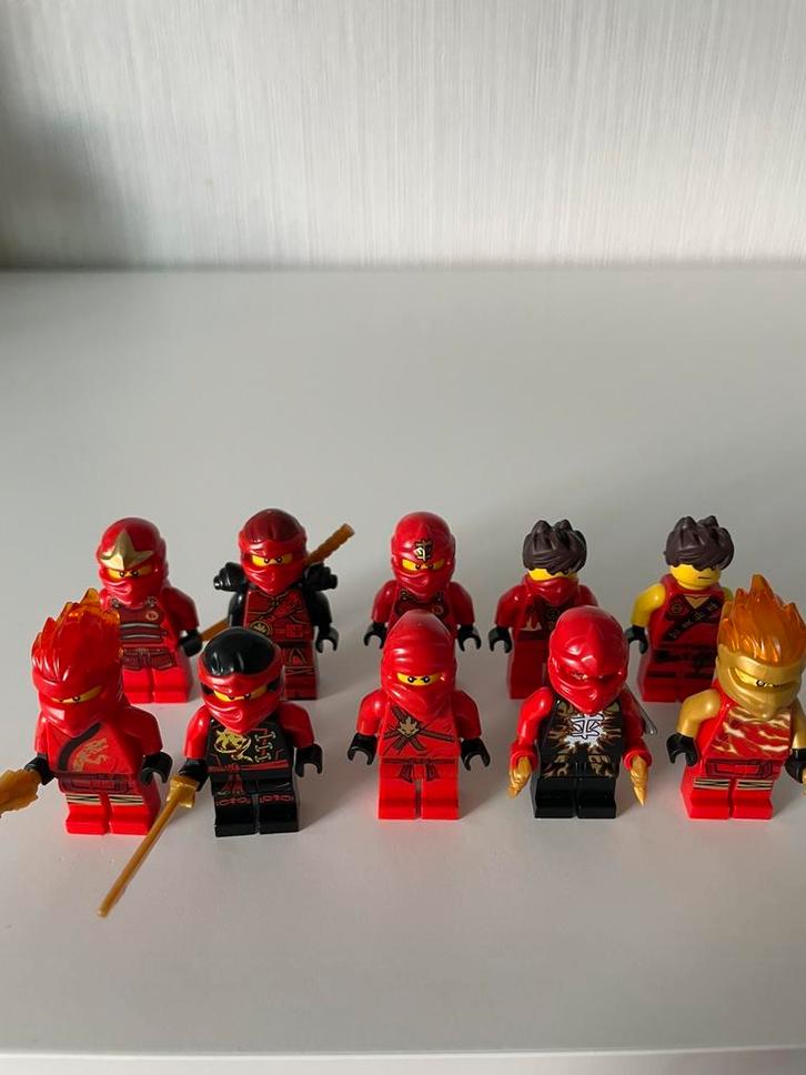 Lego Ninjago Kai poppetjes collectie, Kinderen en Baby's, Speelgoed | Duplo en Lego, Zo goed als nieuw, Lego, Ophalen