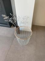 Metalen mand, Overige materialen, Mand, Rond, Ophalen of Verzenden