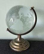 LEUKE KLEINE GLAZEN WERELDBOL, Ophalen of Verzenden, Gebruikt