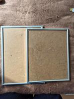 2 Zilverkleurige Fotolijsten - Goede Staat, Audio, Tv en Foto, Fotografie | Fotolijsten, Ophalen of Verzenden, Gebruikt