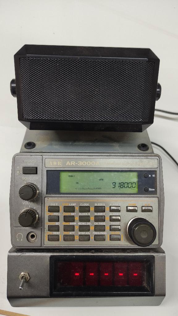 Scanner AOR AR-3000a met 5-toon decoder en speaker, Telecommunicatie, Scanners, Gebruikt, 500 kanalen of meer, Ophalen of Verzenden
