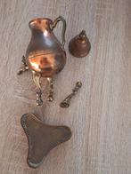 Oosterse thee kan en krantjes pot, Antiek en Kunst, Antiek | Koper en Brons, Ophalen of Verzenden