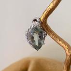 Prasioliet amethist groen hanger intuïtie beschermt uniek, Nieuw, Ophalen of Verzenden, Met edelsteen, Groen