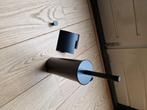 Toilet asseccoires Wiesbaden Alonzo zwart, Ophalen of Verzenden, Nieuw