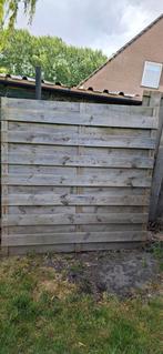 Gratis aftehalen vurenhout schutting 1 schutting deel, Tuin en Terras, Schuttingen, Ophalen, Minder dan 3 meter, Hout, 1 tot 2 meter