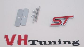 Ford ST 3D loge 7CM Grill bevestiging met schroefdraad rood beschikbaar voor biedingen