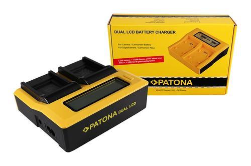 Dual LCD USB LadegerA$?t Casio Panasonic Exilim EX-Z155, Audio, Tv en Foto, Fotografie | Accu's en Batterijen, Nieuw, Verzenden
