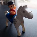 Vintage Paard met Ruiter, Ophalen of Verzenden, Gebruikt, Jongen of Meisje