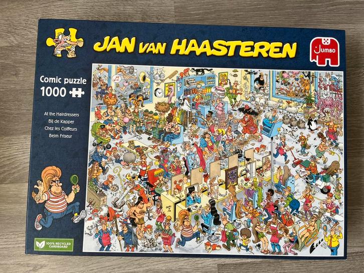 Jan van haasteren puzzels 4x 1000 stuks, Hobby en Vrije tijd, Denksport en Puzzels, Gebruikt, Ophalen