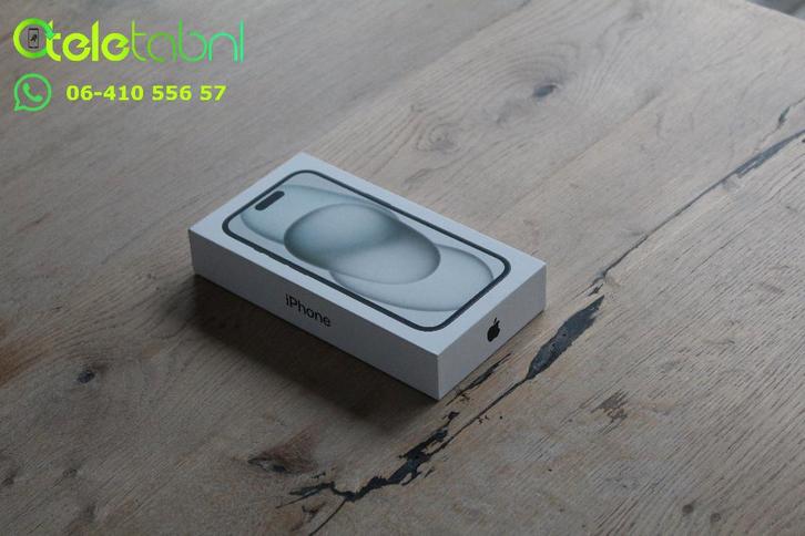 Apple iPhone 15 - 128GB - Zwart | Nieuw & Geseald | Garantie, Telecommunicatie, Mobiele telefoons | Apple iPhone, Nieuw, 128 GB