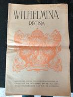 Krant 3 september 1938 Wilhelmina Regina, Ophalen of Verzenden