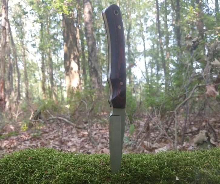 Muela bushcraftmes, Caravans en Kamperen, Kampeergereedschap, Zo goed als nieuw, Ophalen of Verzenden