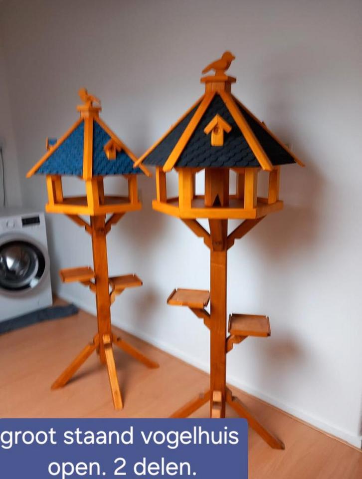 Handgemaakte vogelvoer villa s, broedhokjes., Tuin en Terras, Vogelhuisjes en Vogelbaden, Ophalen