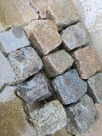 Mooie partij 9/11 porfier natuursteen keitjes, Tuin en Terras, Ophalen of Verzenden, Gebruikt, Natuursteen, Terrastegels